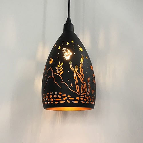 Metal Cage LED Pendant Lamp