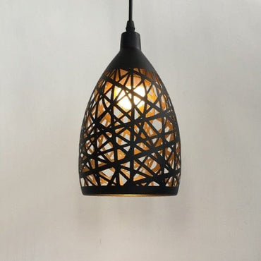 Metal Cage LED Pendant Lamp