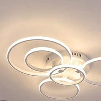 Circle Rings Ceiling Chandelier