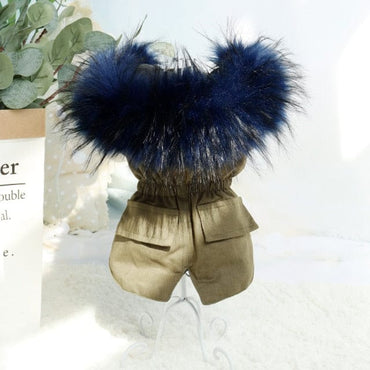 Luxury Fur Dog Coat