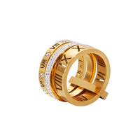 Rose Gold Ladies Luxury Ring - east2cart.uk
