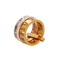 Rose Gold Ladies Luxury Ring - east2cart.uk