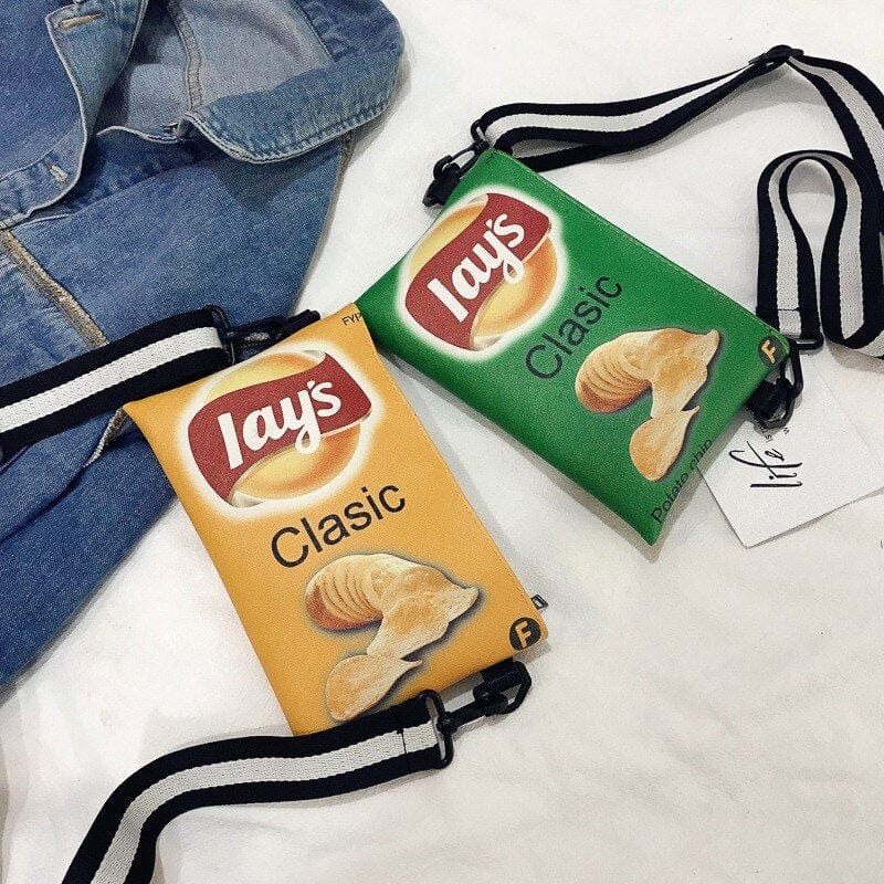 Funny Potato Chips Handbag