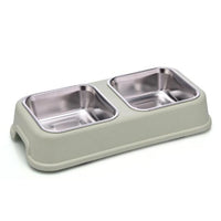 Dogs Double Bowl Feeding Dish - east2cart.uk