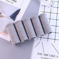 5 Pcs/ Girls Cotton Underwear