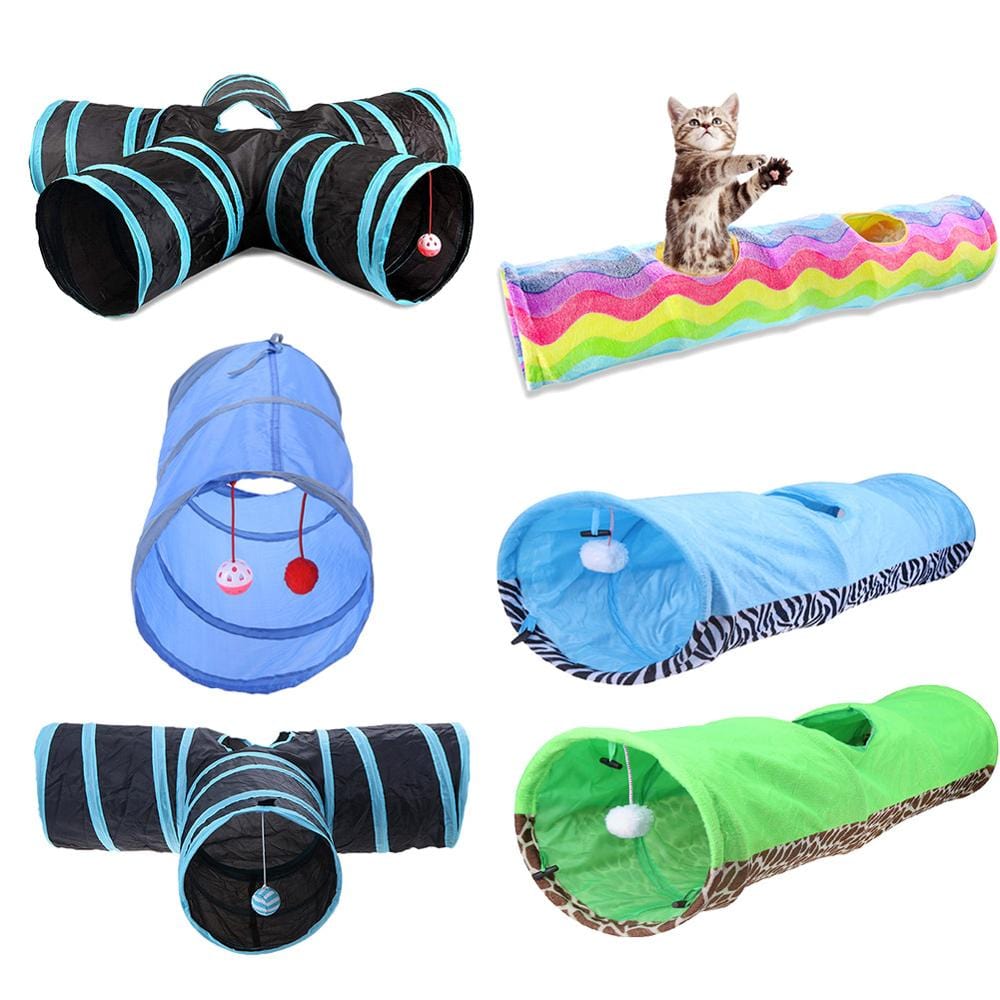 Foldable Pet Tunnel Toy