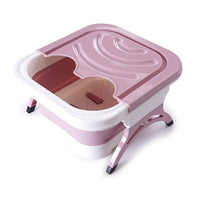 ONEUP Foldable Foot Soaking Bucket Plastic Portable Bathtubs Foaming Massage Bucket Household Sauna Bathtub Pedicure Bath - east2cart.uk