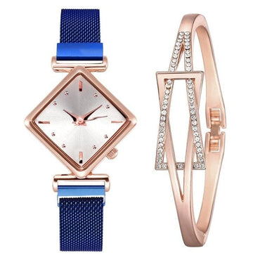 Ladies Luxury Quartz Magnet Watch