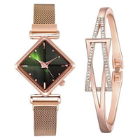 Ladies Luxury Quartz Magnet Watch