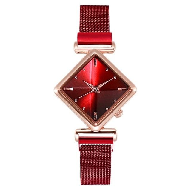 Ladies Luxury Quartz Magnet Watch