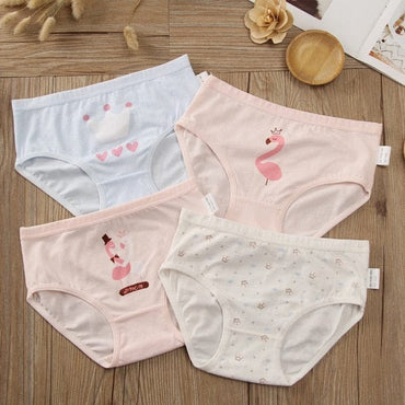 Girls Cotton Underwear 4pcs/lot