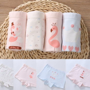 Girls Cotton Underwear 4pcs/lot