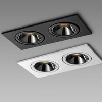 Double Head LED Recessed Ceiling Downlight