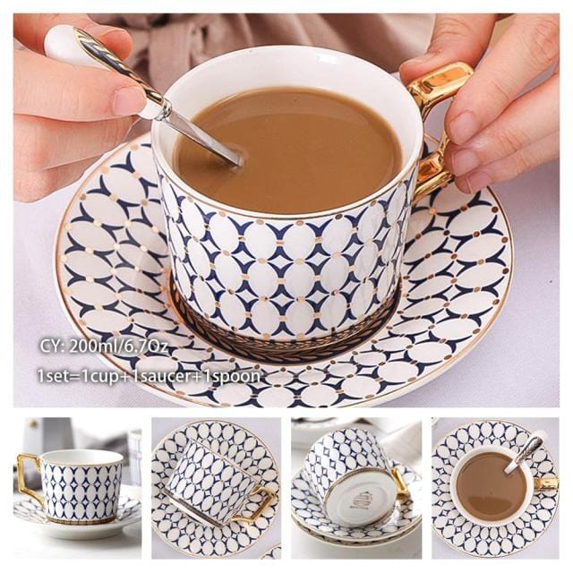 Bone China Luxury Set Drinkware