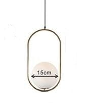 Nordic Glass Ball Luxury Pendant Lamp