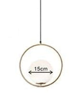 Nordic Glass Ball Luxury Pendant Lamp