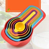 6-Piece Rainbow Stackable Measuring Cups