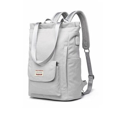 Waterproof Stylish Laptop Backpack women 13 13.3 14 15 15.6 inch  Korean Fashion Oxford Canvas USB College Back pack bag female - east2cart.uk