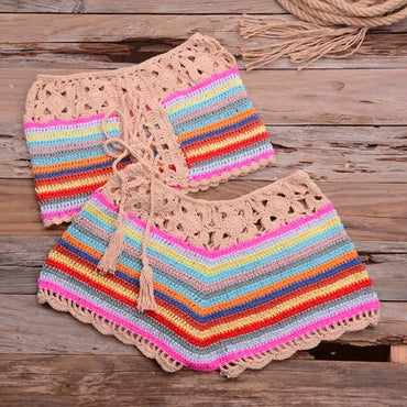 Handmade Crochet Knitted Swimsuit - east2cart.uk