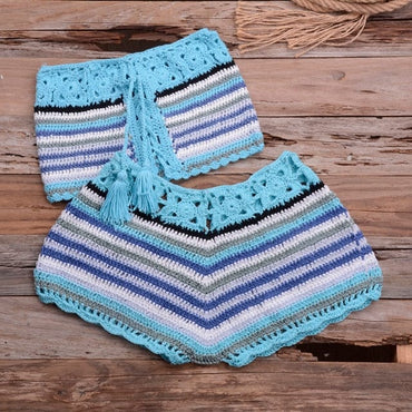 Handmade Crochet Knitted Swimsuit - east2cart.uk