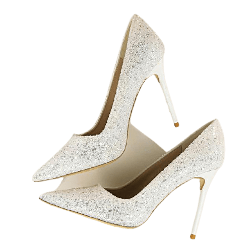 Sexy Gold Silver Ladies High Heels