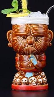 1 Piece 450ml Hawaii Tiki Beverage Mug - east2cart.uk