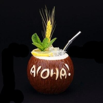 1 Piece 450ml Hawaii Tiki Beverage Mug - east2cart.uk