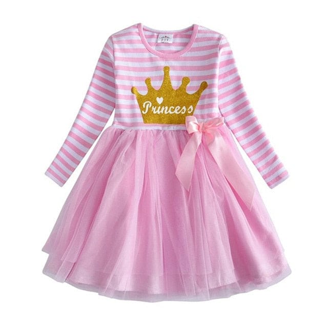 Girls Unicorn Long Sleeve Dress