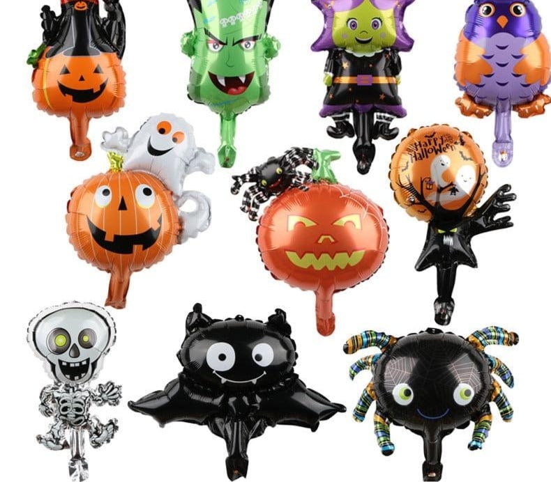 50pcs Halloween Assorted Balloon Decorations