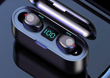 Wireless Bluetooth TWS 5.0 Earphone Headset With Mic - east2cart.uk