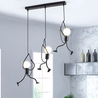 Little Climbing Man Metal Pendant Lighting