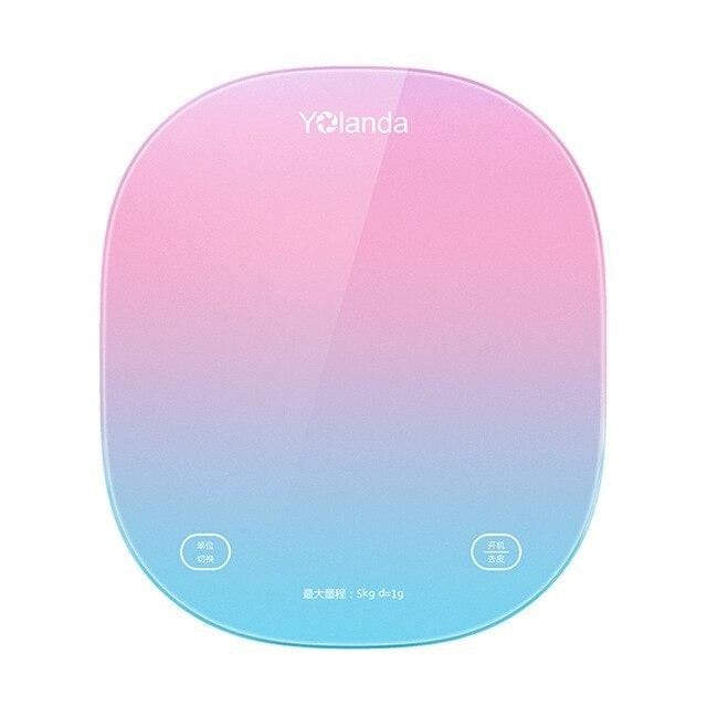 Multi Colour Smart Kitchen Scale