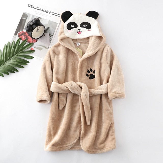 Panda Cartoon Children's Robe