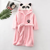 Panda Cartoon Children's Robe