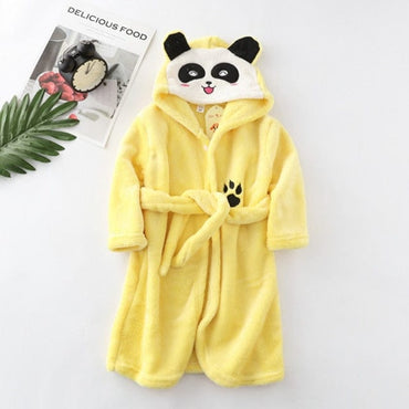 Panda Cartoon Children's Robe