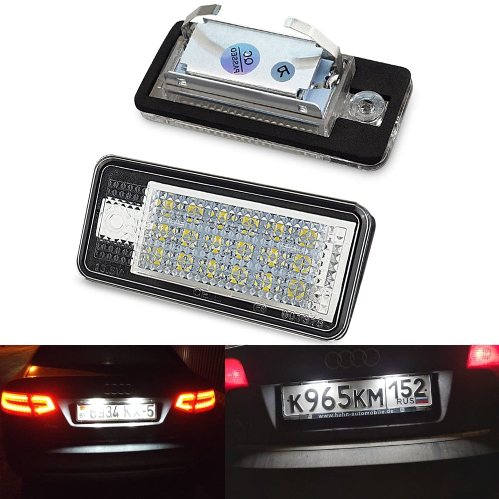 2x Car LED Number Plate Lights