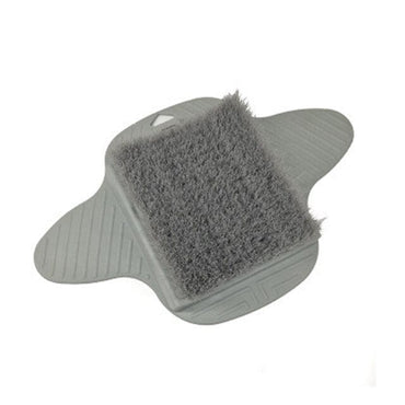 UNTIOR Silicone Foot Brush Massage Slippers Bath Shoes Brush Pumice Stone Foot Remove Dead Skin Shower Foot Scrubber with Sucker - east2cart.uk