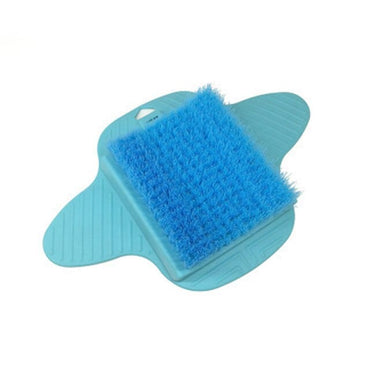 UNTIOR Silicone Foot Brush Massage Slippers Bath Shoes Brush Pumice Stone Foot Remove Dead Skin Shower Foot Scrubber with Sucker - east2cart.uk