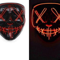 Horror LED Halloween Face Mask
