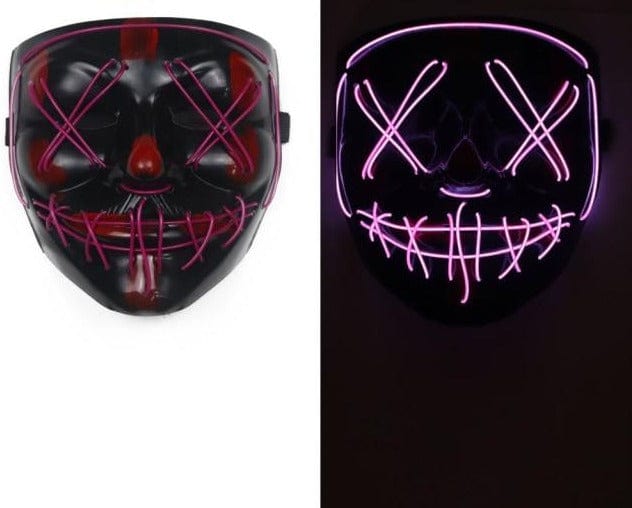 Horror LED Halloween Face Mask