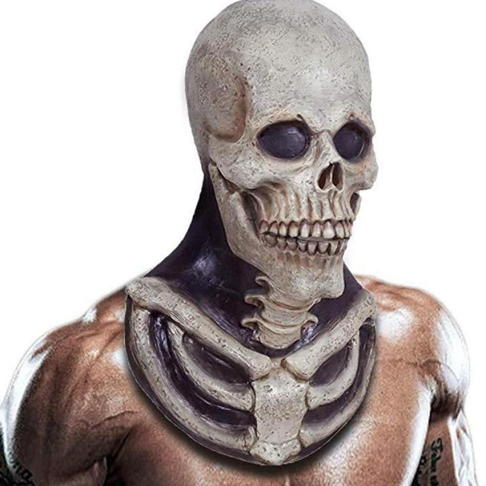 Skeleton Chest Piece Halloween Costume