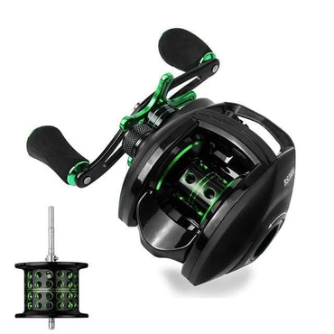 LINNHUE Best Baitcasting Reel BS2000 8.1:1High Speed Fishing Reel 8KG Max Drag Reinforced Reel Drag Reel Carp Drag Reel Fishing - east2cart.uk