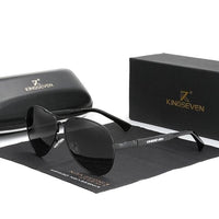 Titanium Alloy Men's Sunglasses Polarized - east2cart.uk
