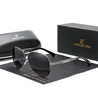 Titanium Alloy Men's Sunglasses Polarized - east2cart.uk