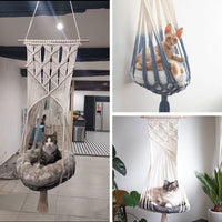 Hanging Cat Hammock Swing - east2cart.uk