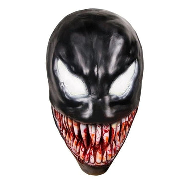 Halloween Cosplay Superhero Venom Long Tongue Latex Mask