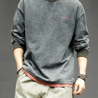 Casual Distressed Sweatshirt