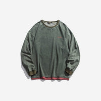 Casual Distressed Sweatshirt