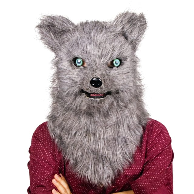 Fox Head Mask Halloween Party Costume