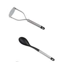 8Pcs Nylon and Stainless Steel Cooking Utensils Set - east2cart.uk